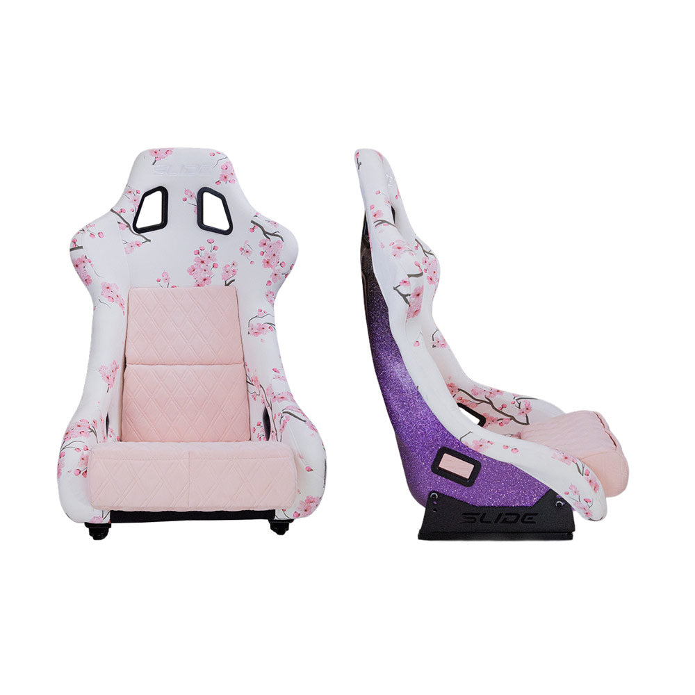 SLIDE KS2 Rennsitz Wildleder Light Pink Blossom / Gradient Glanz