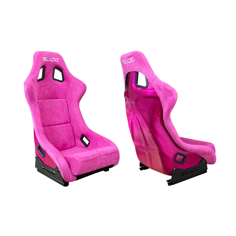 SLIDE KS2 Rennsitz Wildleder pink
