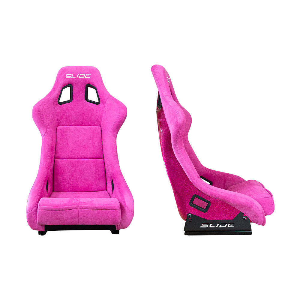 SLIDE KS2 Rennsitz Wildleder pink