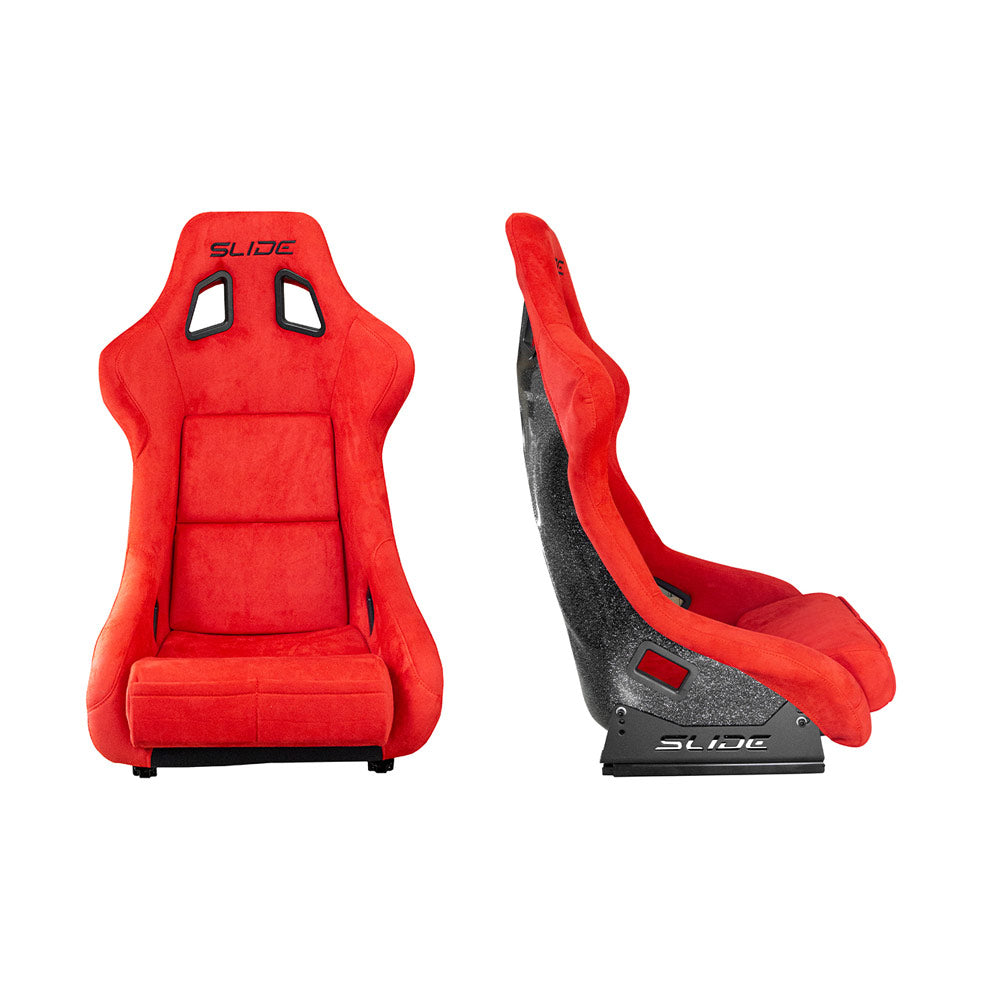 SLIDE KS2 Rennsitz Wildleder rot