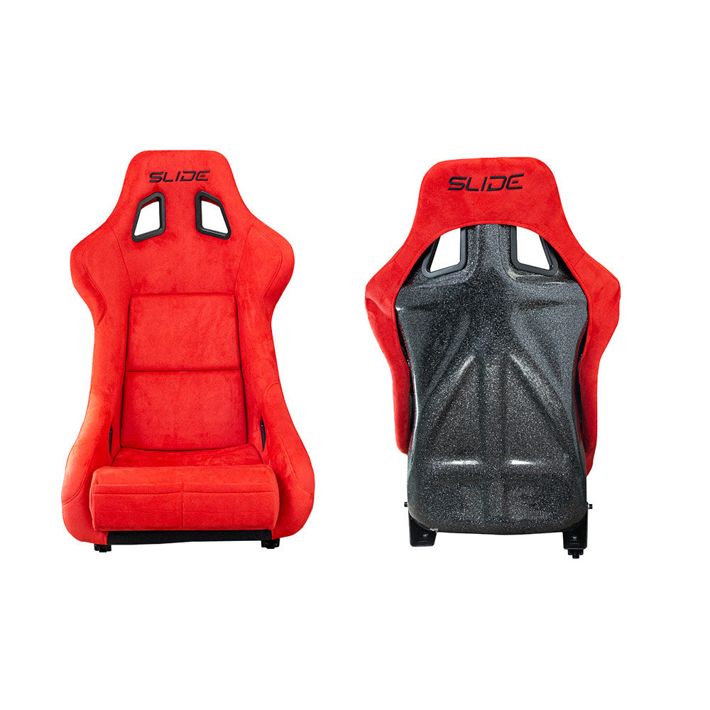 SLIDE KS2 Rennsitz Wildleder rot