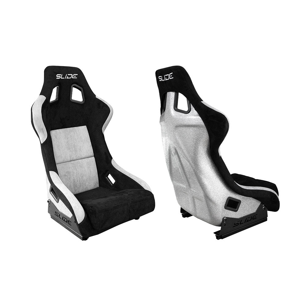 SLIDE KS2 Rennsitz Wildleder schwarz / grau