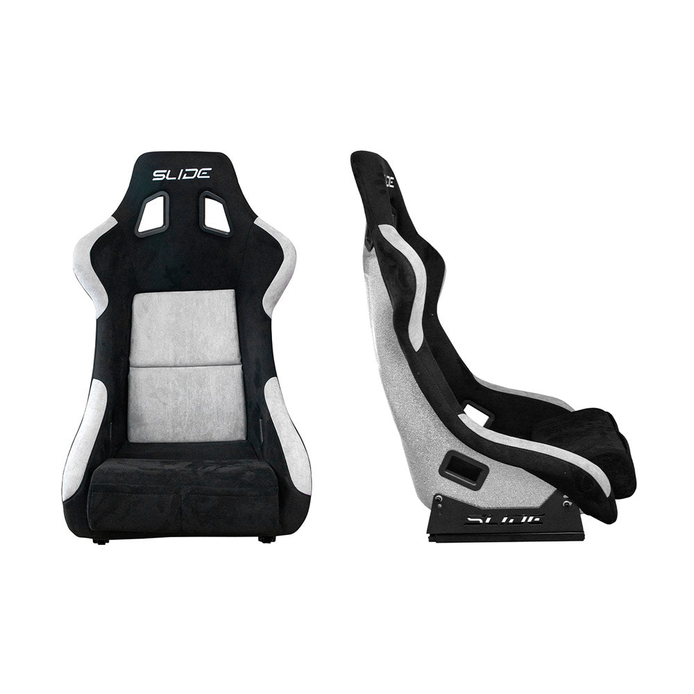 SLIDE KS2 Rennsitz Wildleder schwarz / grau