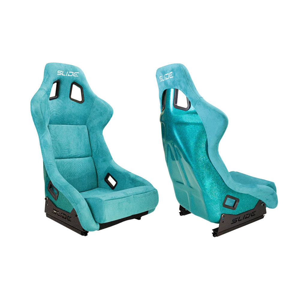 SLIDE KS2 Rennsitz Wildleder Sea-blue / petrol Glanz