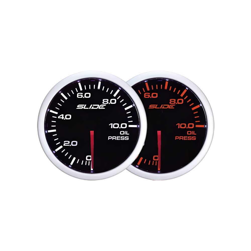 SLIDE Öldruck Anzeige 52 mm beleuchtet