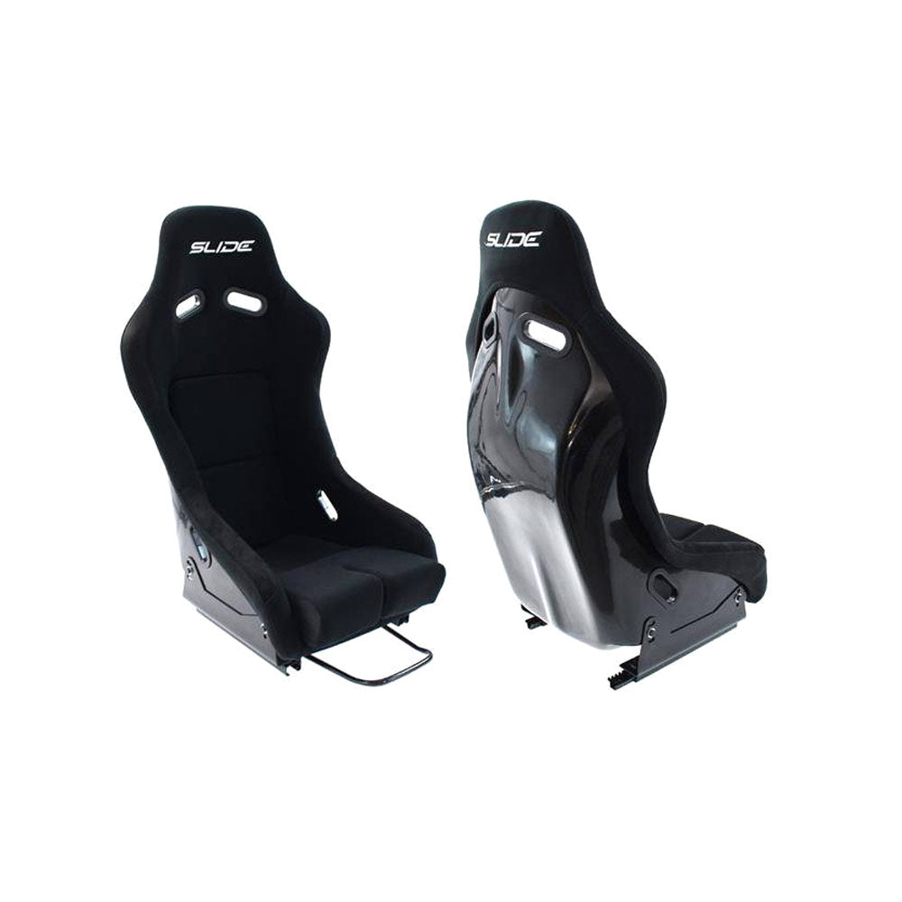 SLIDE RS Rennsitz Wildleder schwarz
