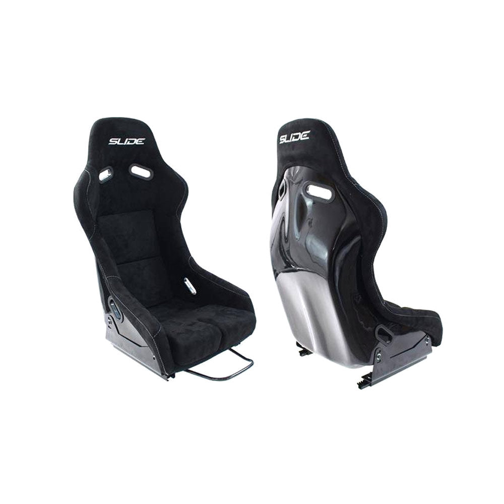 SLIDE RS Rennsitz Wildleder schwarz