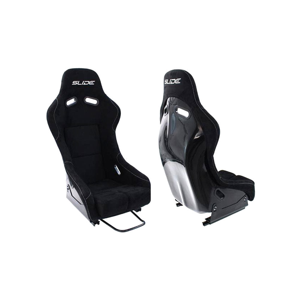 SLIDE RS Rennsitz Wildleder schwarz