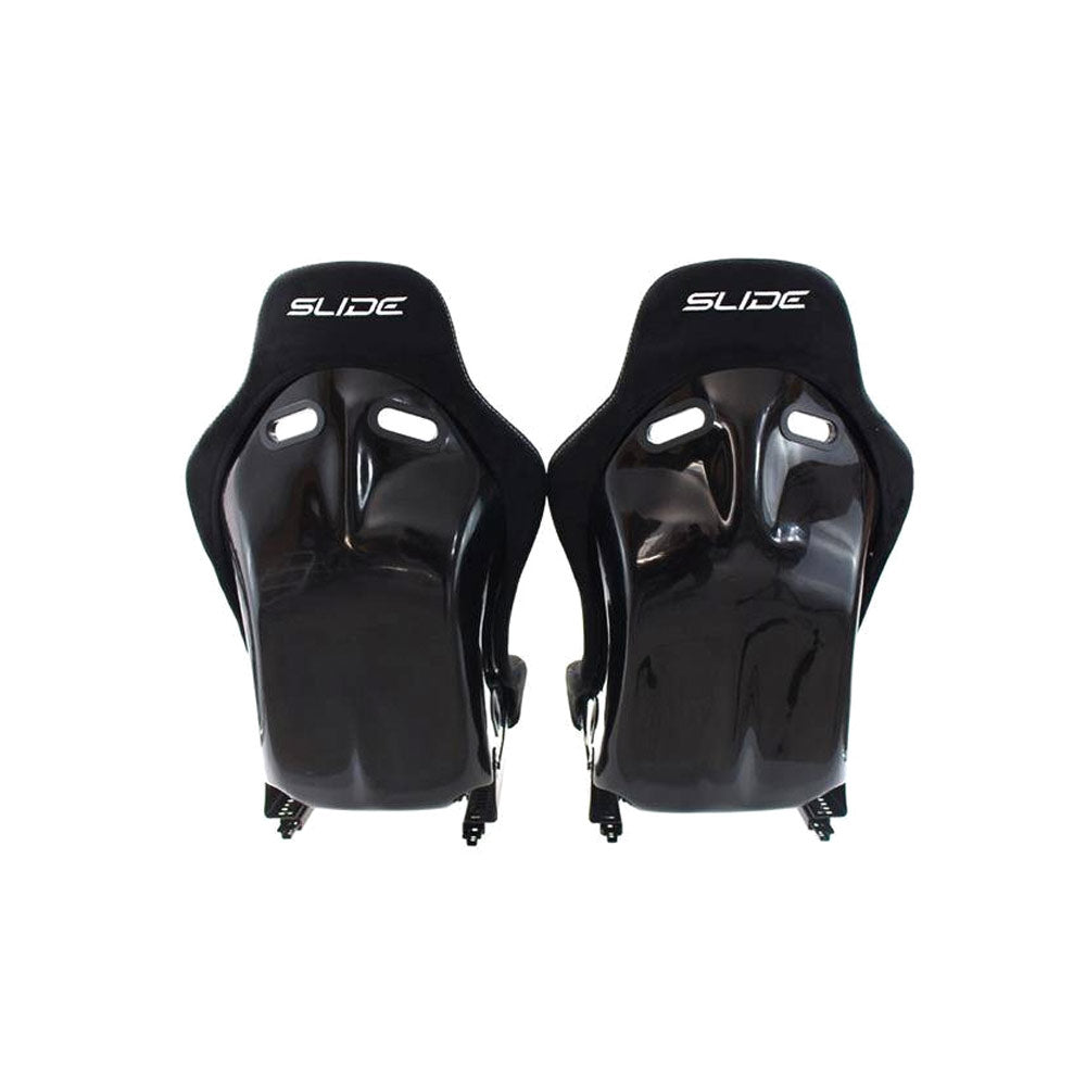 SLIDE RS Rennsitz Wildleder schwarz