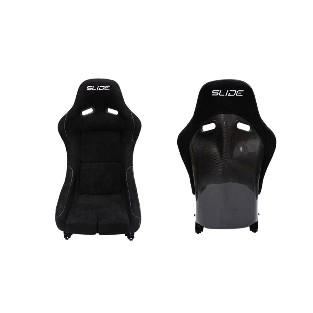 SLIDE RS Rennsitz Wildleder schwarz Carbon