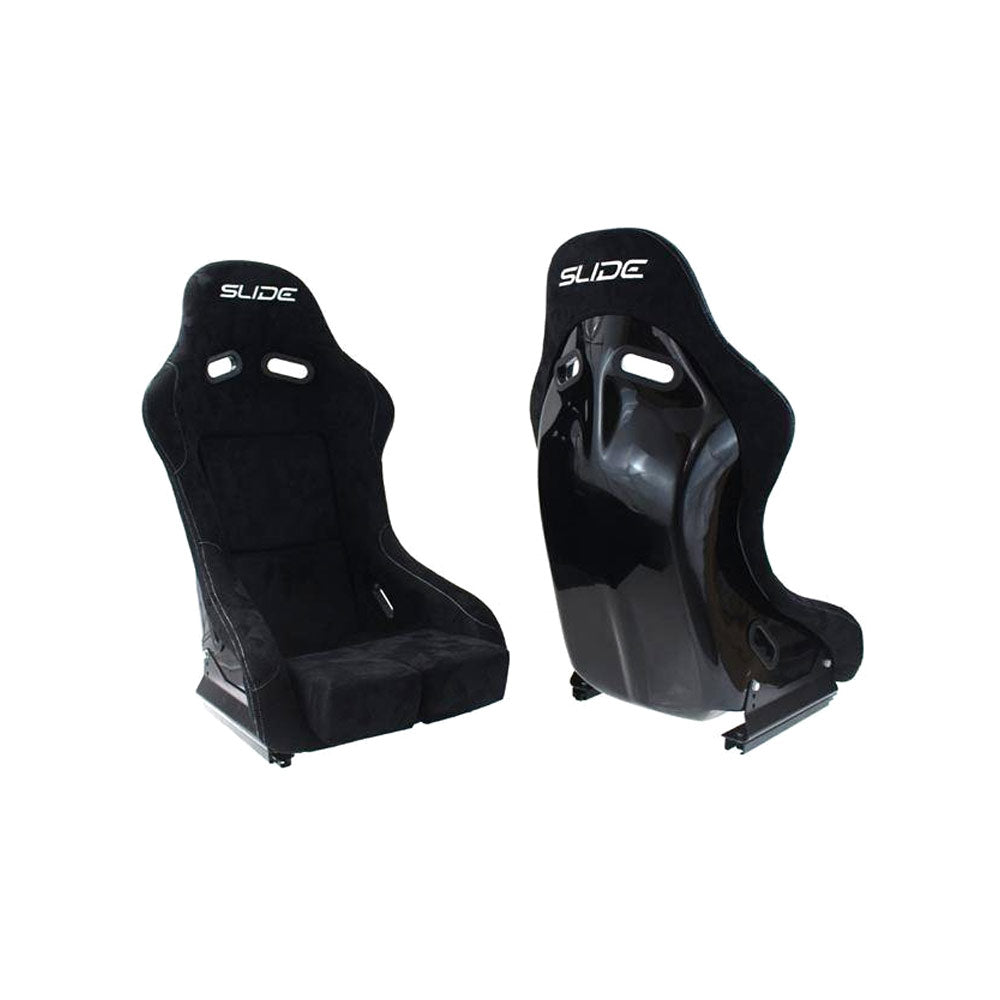 SLIDE RS Rennsitz Wildleder schwarz