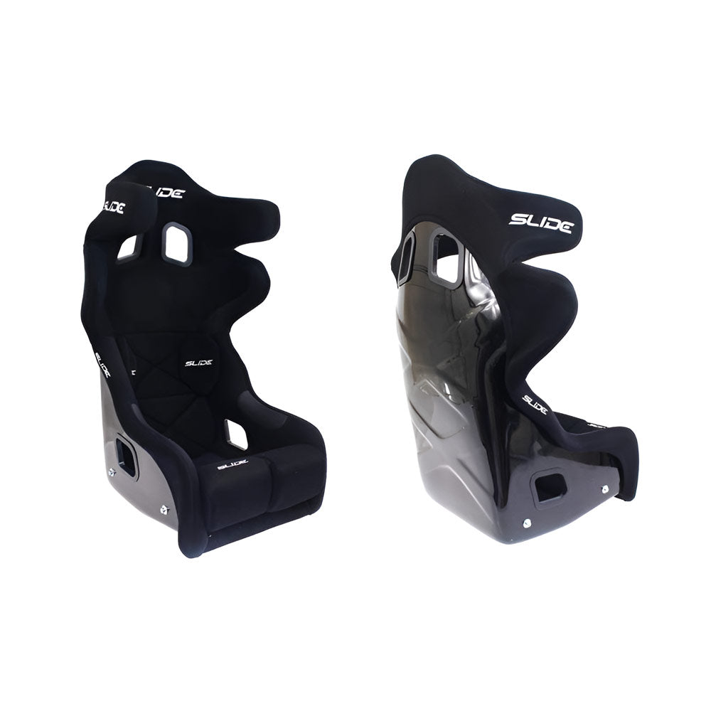SLIDE RS7 Rennsitz Wildleder schwarz (FIA)