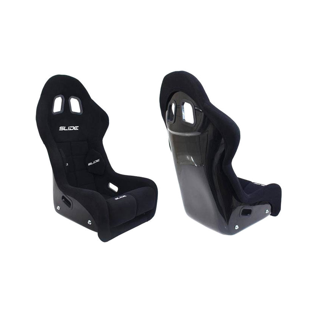 SLIDE RTS Rennsitz Wildleder schwarz (FIA)