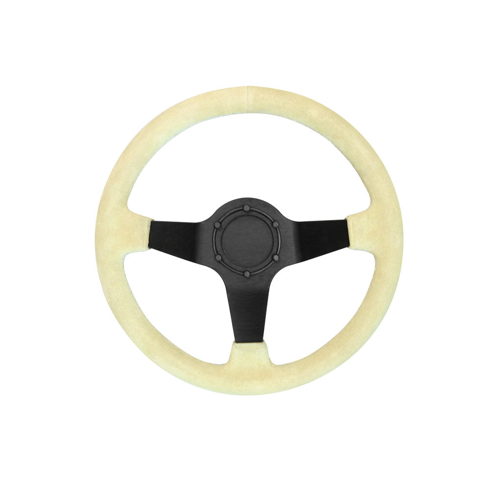 SLIDE Touge Sportlenkrad Wildleder gelb (geschüsselt)