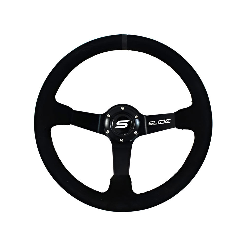 SLIDE Touge Race KS Sportlenkrad Wildleder schwarz (geschüsselt)