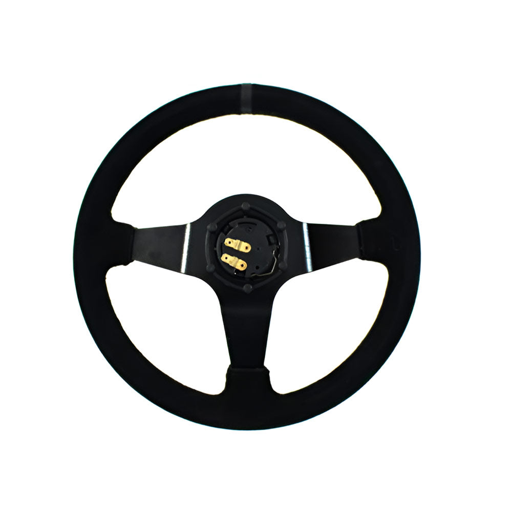 SLIDE Touge Race KS Sportlenkrad Wildleder schwarz (geschüsselt)