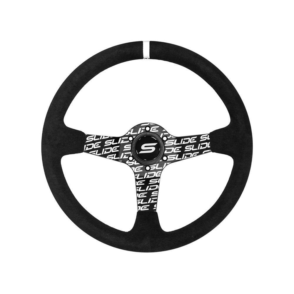SLIDE Touge Race WS Sportlenkrad Wildleder schwarz (geschüsselt)