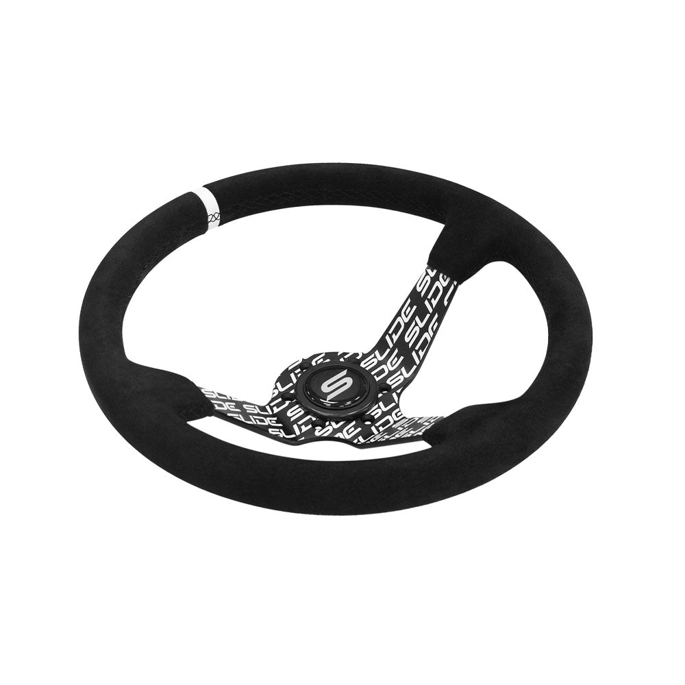 SLIDE Touge Race WS Sportlenkrad Wildleder schwarz (geschüsselt)
