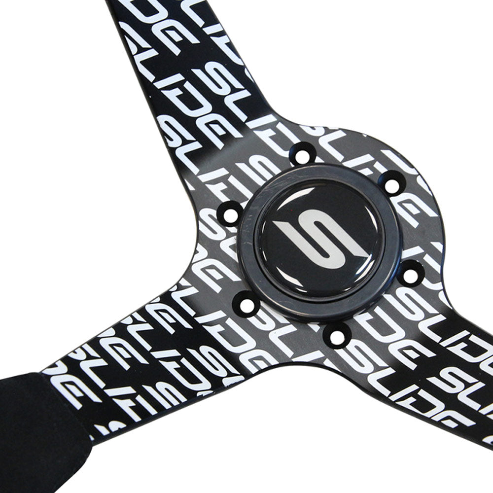 SLIDE Touge Race WS Sportlenkrad Wildleder schwarz (geschüsselt)