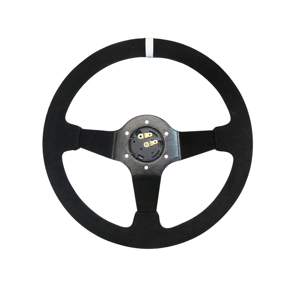 SLIDE Touge Race WS Sportlenkrad Wildleder schwarz (geschüsselt)