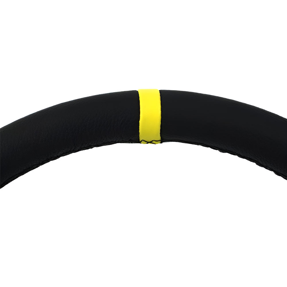 SLIDE Touge Race YS Sportlenkrad Leder schwarz (geschüsselt)