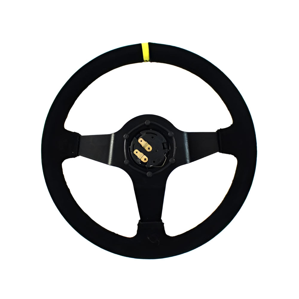 SLIDE Touge Race YS Sportlenkrad Wildleder schwarz (geschüsselt)