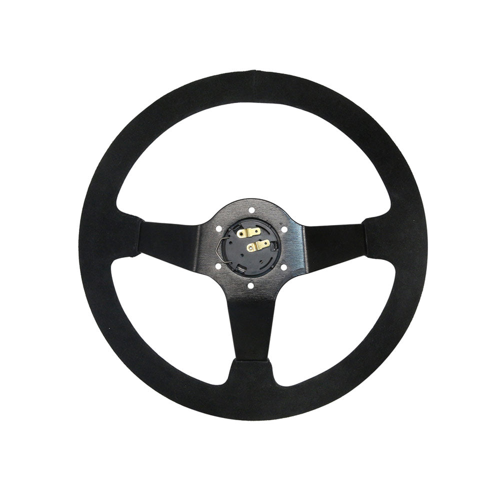 SLIDE Touge Sportlenkrad Wildleder schwarz Sakura Design (geschüsselt)