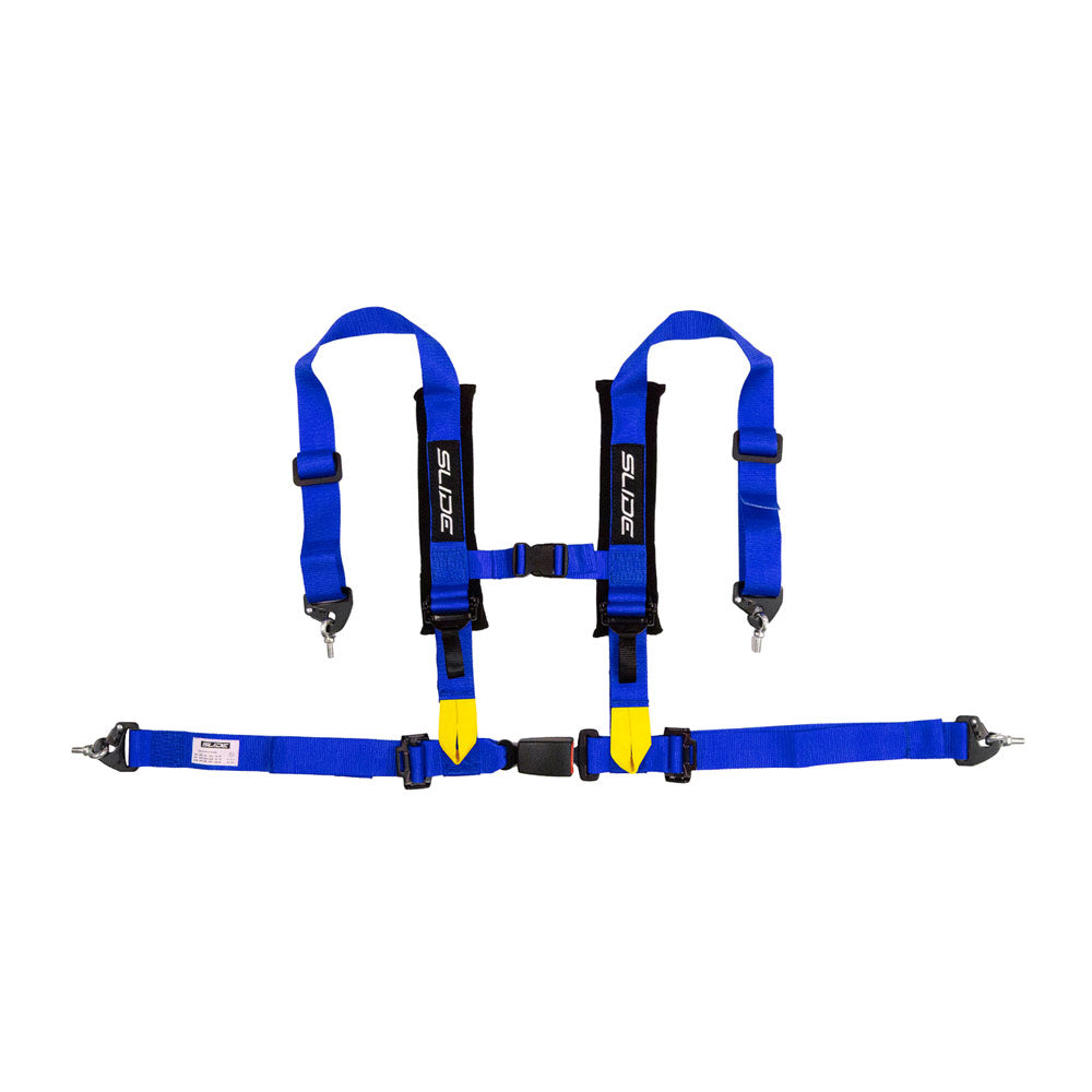 SLIDE V2 4-Punkt Sicherheitsgurt 2" blau (E4)