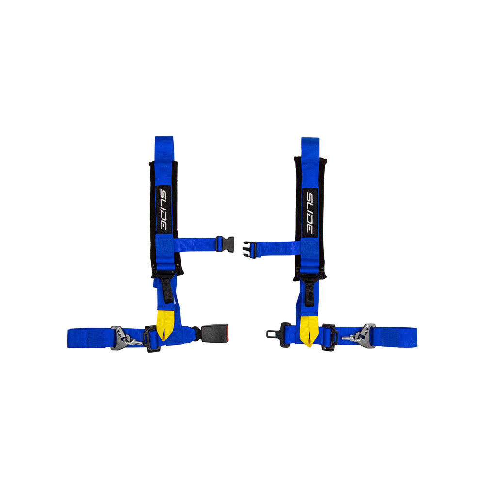 SLIDE V2 4-Punkt Sicherheitsgurt 2" blau (E4)