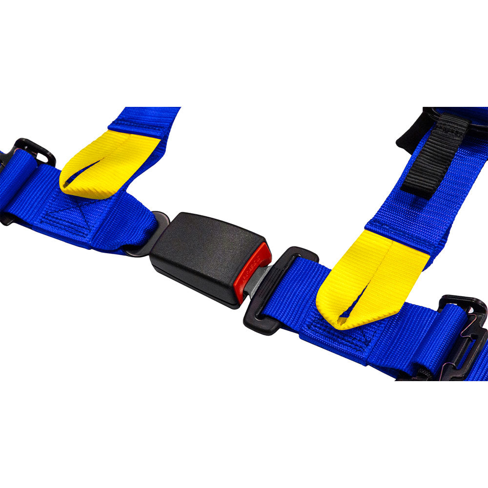 SLIDE V2 4-Punkt Sicherheitsgurt 2" blau (E4)