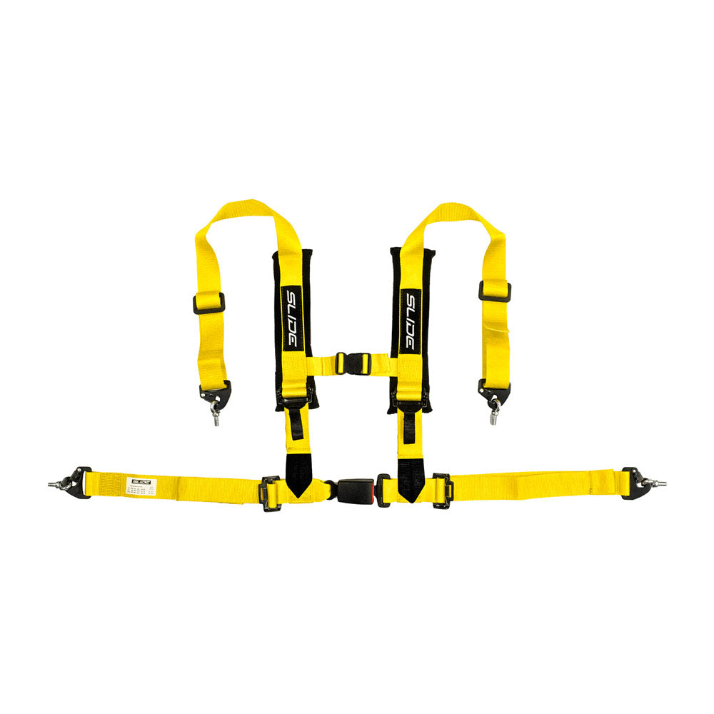 SLIDE V2 4-Punkt Sicherheitsgurt 2" gelb (E4)