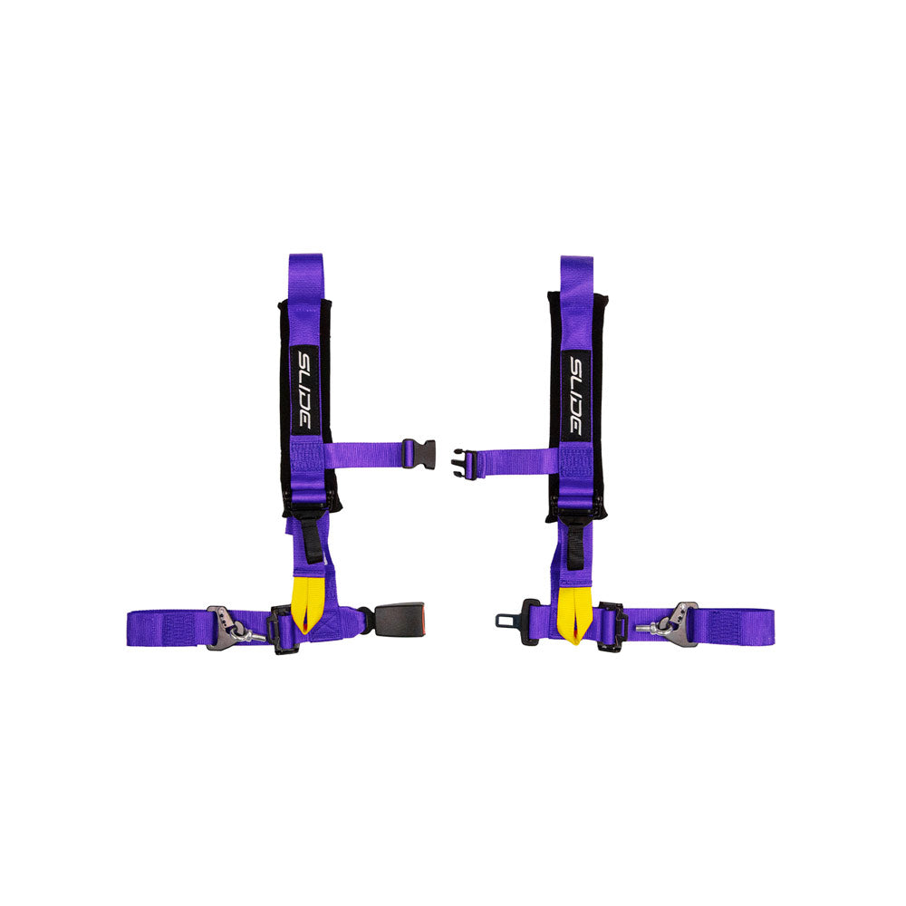 SLIDE V2 4-Punkt Sicherheitsgurt 2" lila (E4)