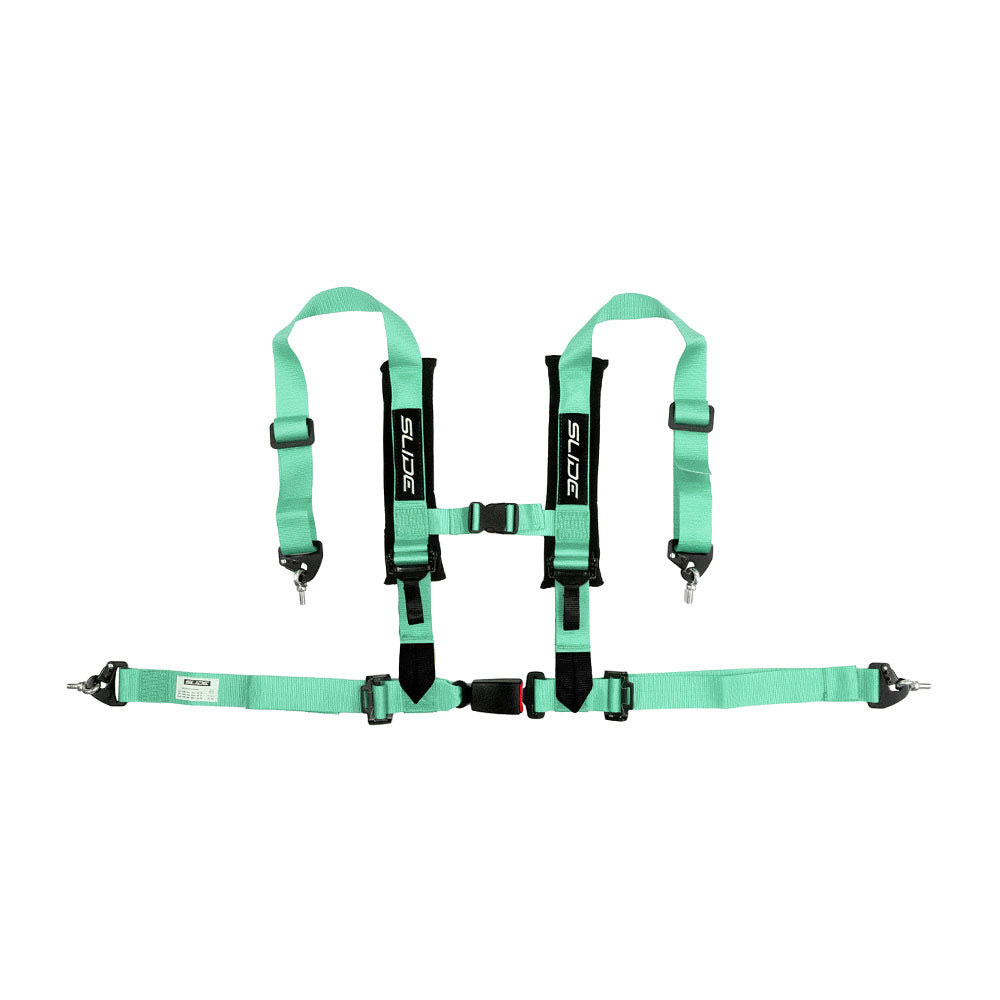 SLIDE V2 4-Punkt Sicherheitsgurt 2" mint (E4)