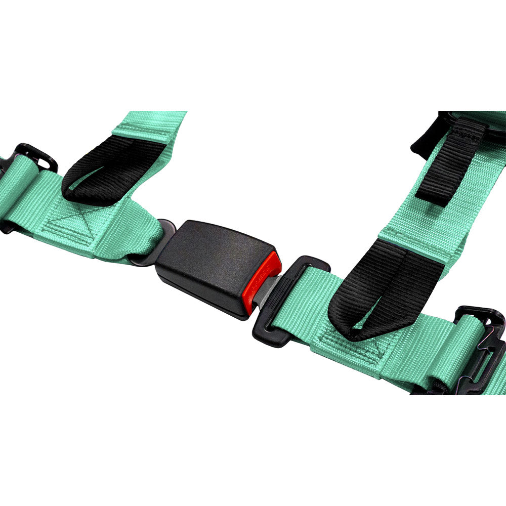 SLIDE V2 4-Punkt Sicherheitsgurt 2" mint (E4)