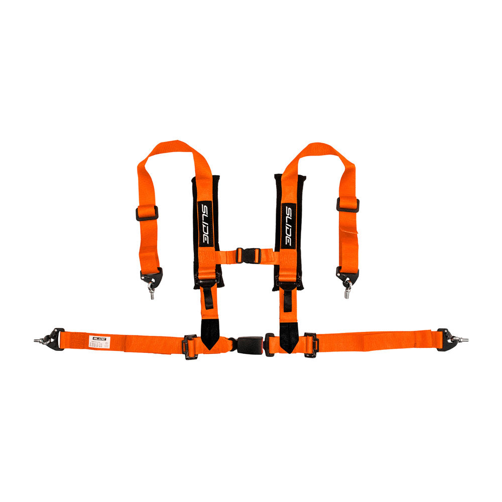 SLIDE V2 4-Punkt Sicherheitsgurt 2" orange (E4)