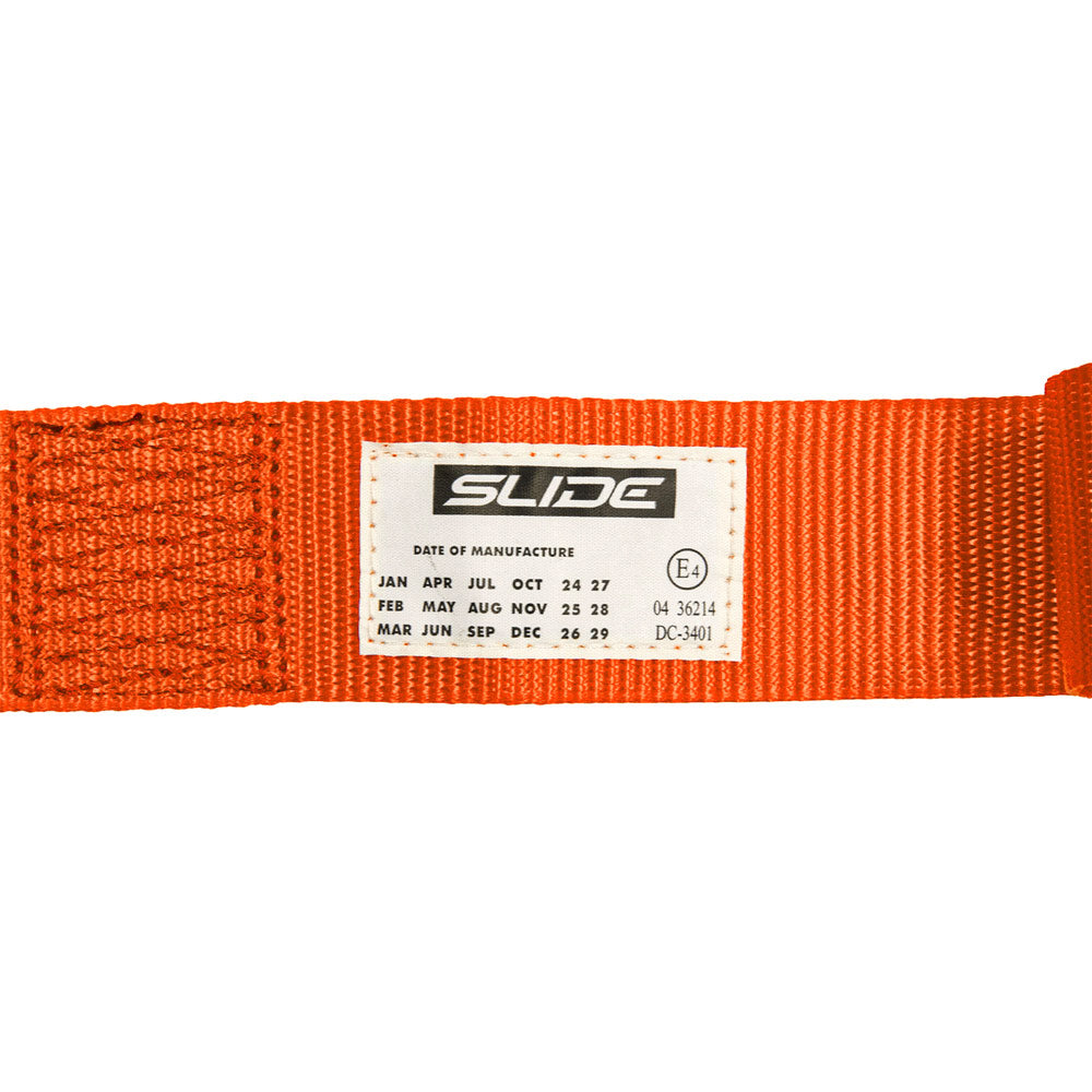 SLIDE V2 4-Punkt Sicherheitsgurt 2" orange (E4)