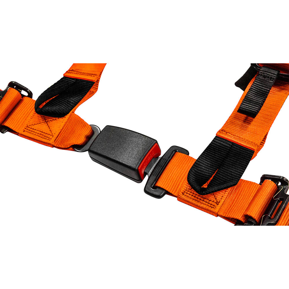 SLIDE V2 4-Punkt Sicherheitsgurt 2" orange (E4)
