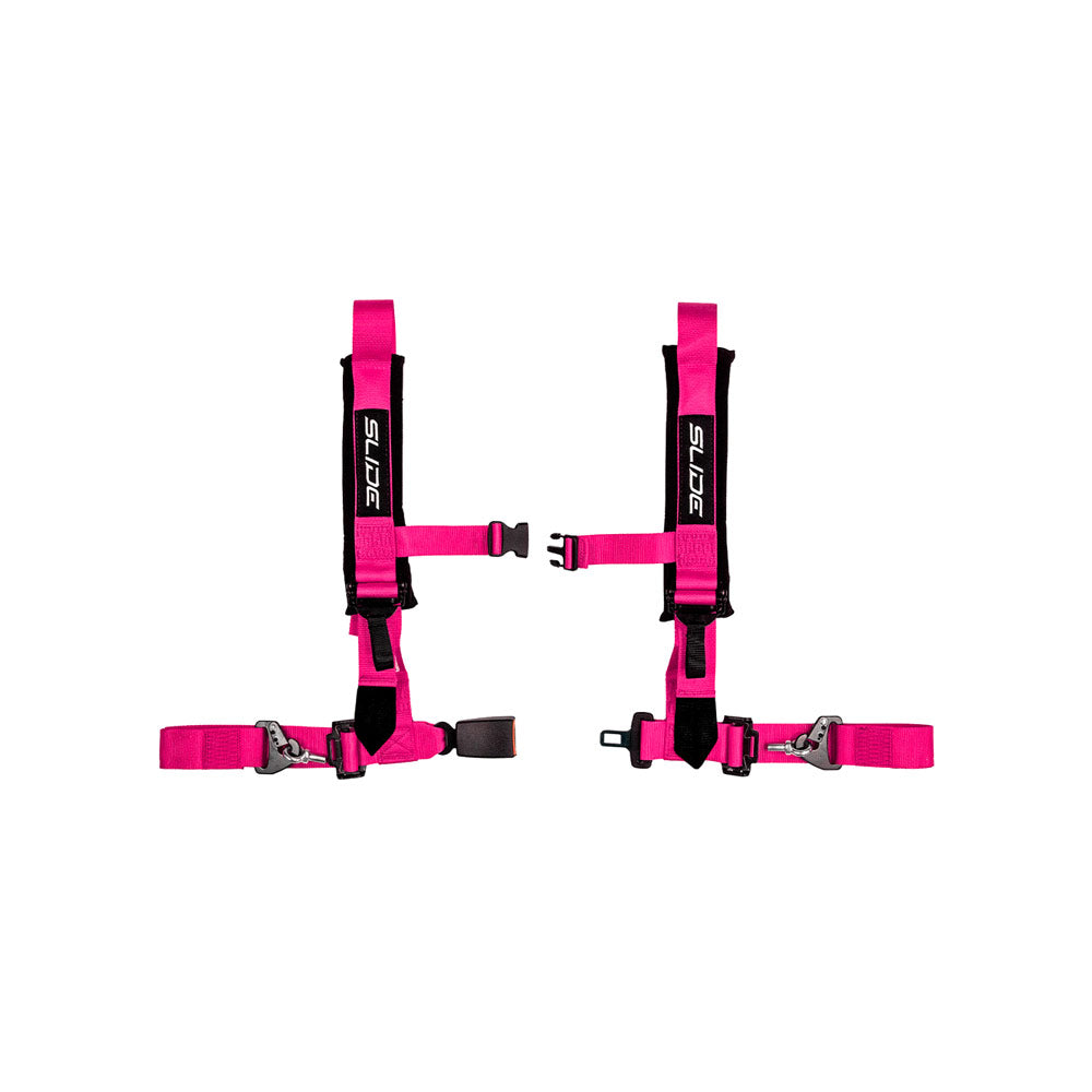 SLIDE V2 4-Punkt Sicherheitsgurt 2" pink (E4)