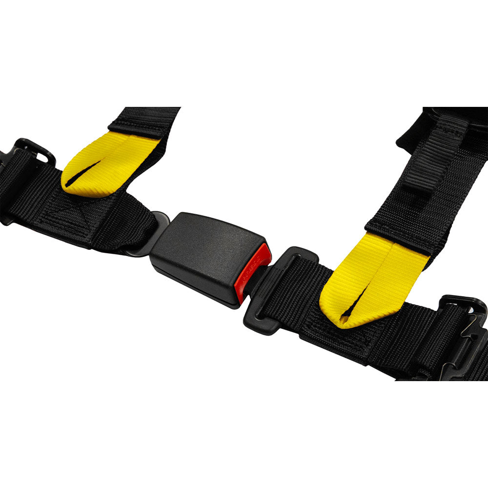 SLIDE V2 4-Punkt Sicherheitsgurt 2" schwarz (E4)