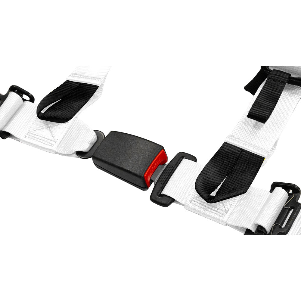 SLIDE V2 4-Punkt Sicherheitsgurt 2" weiss (E4)