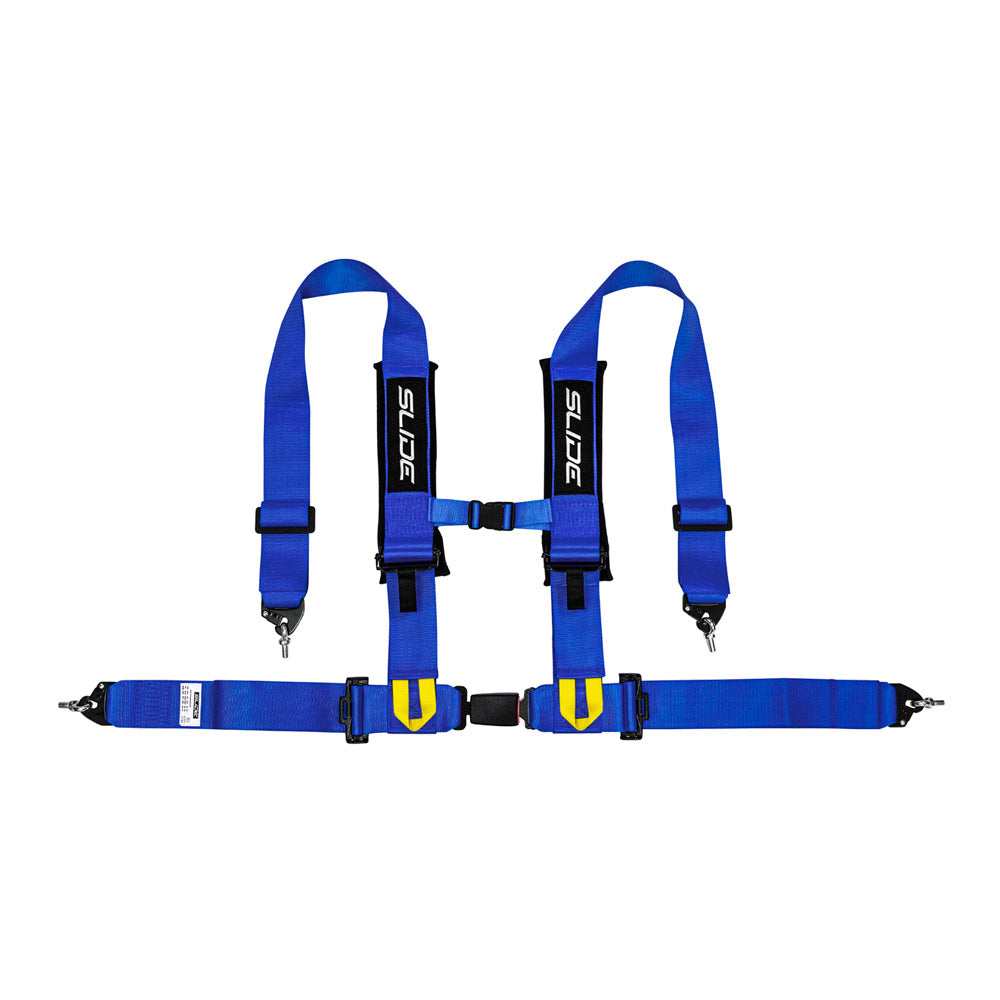 SLIDE V2 4-Punkt Sicherheitsgurt 3" blau (E4)