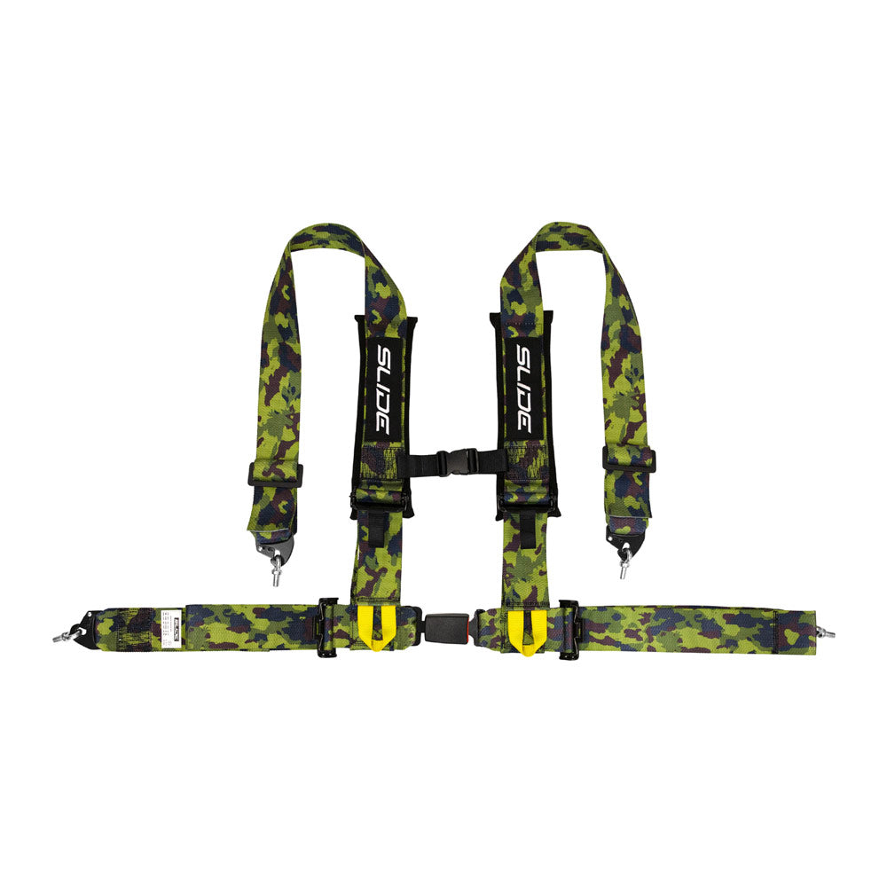 SLIDE V2 4-Punkt Sicherheitsgurt 3" camo (E4)