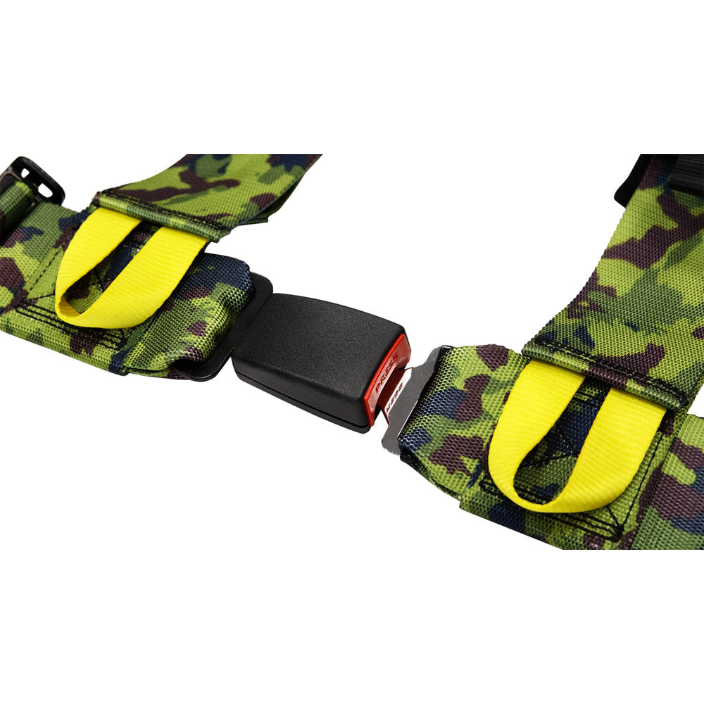 SLIDE V2 4-Punkt Sicherheitsgurt 3" camo (E4)