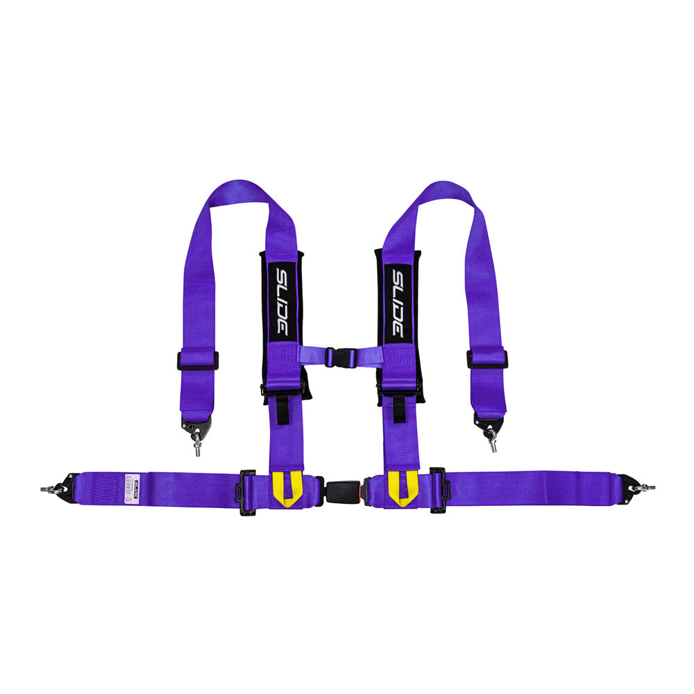 SLIDE V2 4-Punkt Sicherheitsgurt 3" lila (E4)