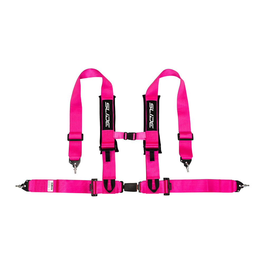 SLIDE V2 4-Punkt Sicherheitsgurt 3" pink (E4)
