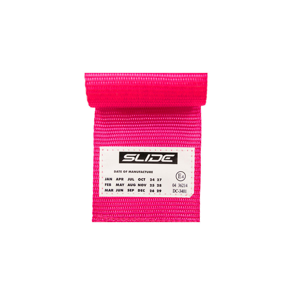 SLIDE V2 4-Punkt Sicherheitsgurt 3" pink (E4)