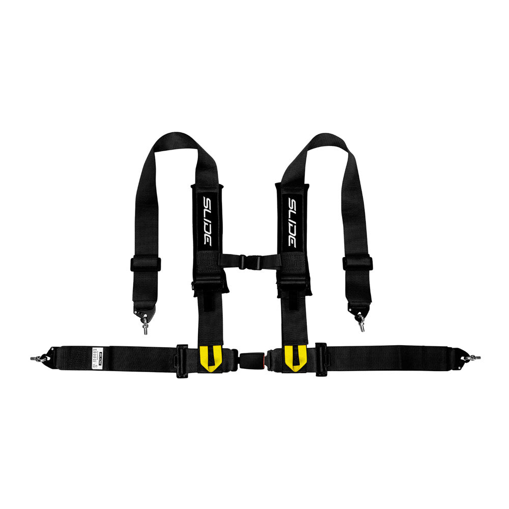 SLIDE V2 4-Punkt Sicherheitsgurt 3" schwarz (E4)