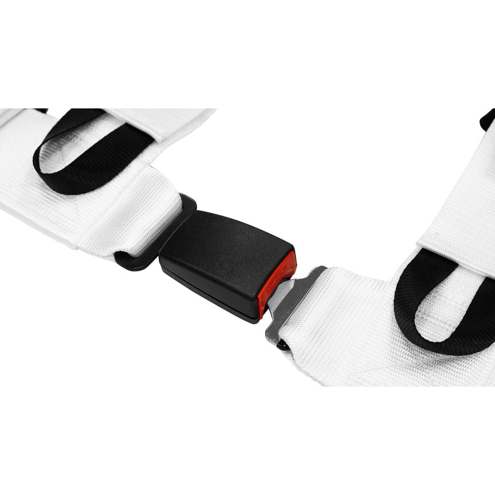 SLIDE V2 4-Punkt Sicherheitsgurt 3" weiss (E4)