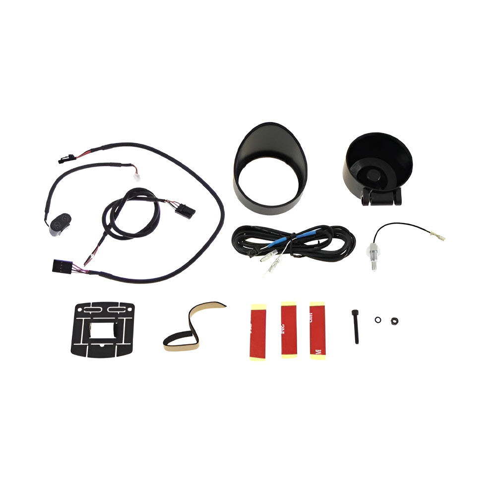 SLIDE Wassertemperatur Anzeige 52 mm (mit Warnleuchte)