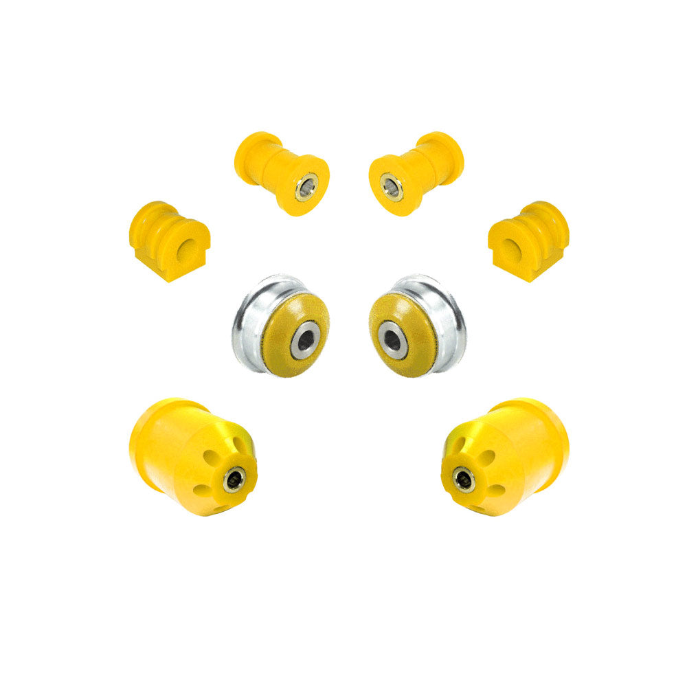 STRONGFLEX Buchsen Set passend für VW Polo 6R Vorderachse & Hinterachsträger (PU)